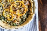 Mini vegetarian pie - Spinach, feta & potato